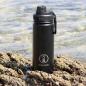 Preview: fourth element GULPER INSULATED WATER BOTTLE – 17OZ/500ML – BLACK