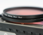 Preview: DIVEVOLK Rot Filter 67 mm Gewinde, Einsatztiefe 5 - 25 m