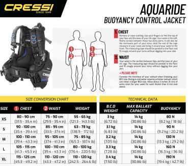 Cressi AQUARIDE TARIER JACKET