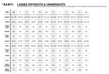 Santi Ladies First Flex 190 Undersuit LF