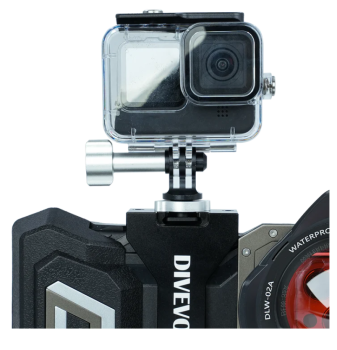 Preview: DIVEVOLK Cold Shoe to Action Camera Conversion Adapter