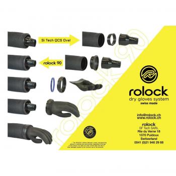 Rolock 90 Trockentauch-Handschuhsystem