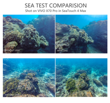 Underwater Wide Angle Conversion Lens