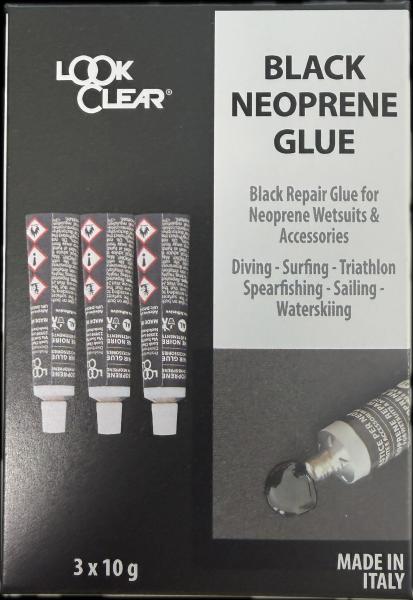 Neopren-Kleber schwarz