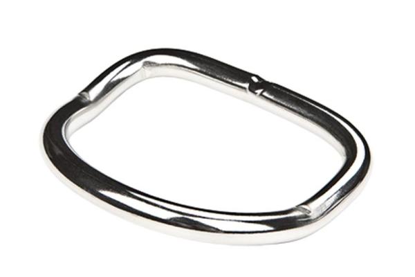 Xdeep D-Ring gebogen 6mm