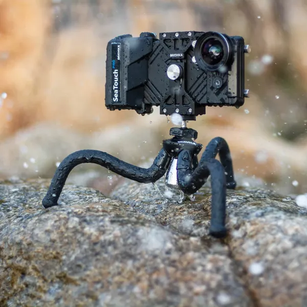 DIVEVOLK Underwater Flexible Tripod for SEATOUCH 4 MAX HOUSING