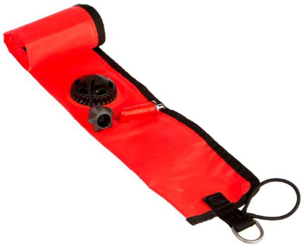 Boje mit Inflatoranschluss neonorange MN Ventil 135cm