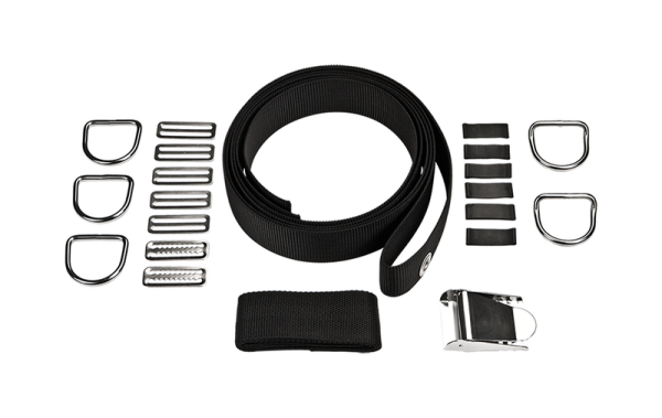 XDeep DIR-Gurtset ohne Platte (mit Schrittriemen)