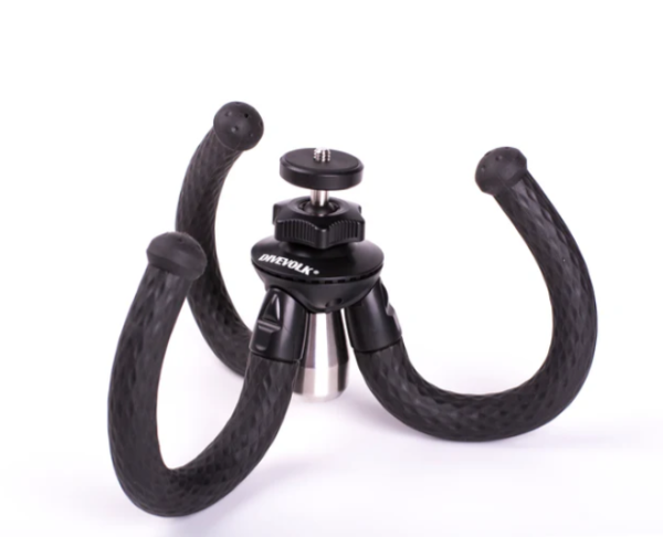 DIVEVOLK Underwater Flexible Tripod for SEATOUCH 4 MAX HOUSING