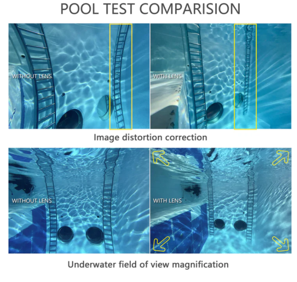 Underwater Wide Angle Conversion Lens